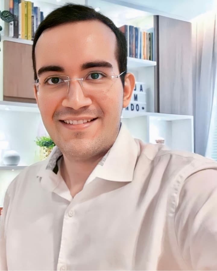 Retrato de Jonatan Saraiva, nutricionista
